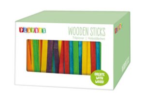 Puidust pulgad 1000 tk meisterdamiseks värvilised