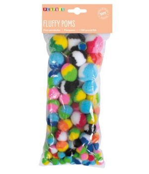 Pom-pom pallid 100 tk mix