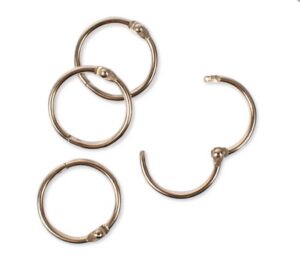 metallist avatav rõngas Ø 25 mm, 10 tk/pakk