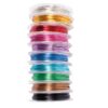 Alumiinium traat, 10 värvi, ø 1 mm, 3m x 10 tk