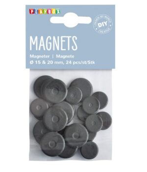Magnetid 24 tk Ø15 & 20 mm