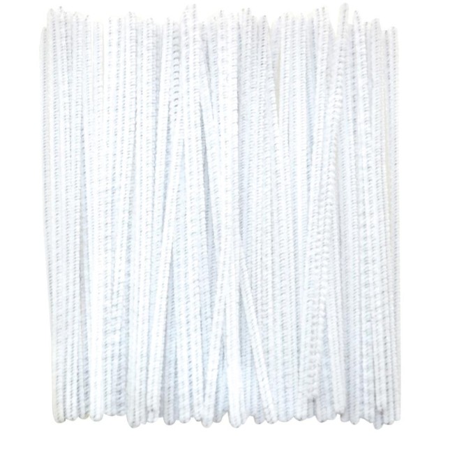 Pehmed traadid 100 tk Ø 3 mm valge