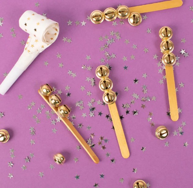 Kuldsed kellukesed 20 tk Ø20 ja 30 - Image 3