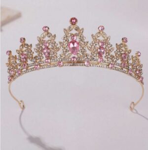 Tiaara Kuld-roosa