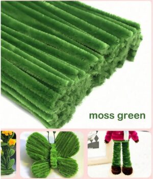 Karvane meisterdamise traat roheline 100 tk pakis