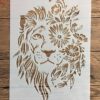 Šabloon lõvi 27x21 cm