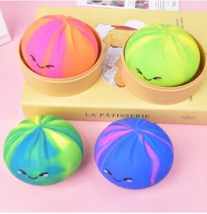 Squishi/stressipall Dumpling MARMOR pelmeen (juhuslik värv) 10 cm*