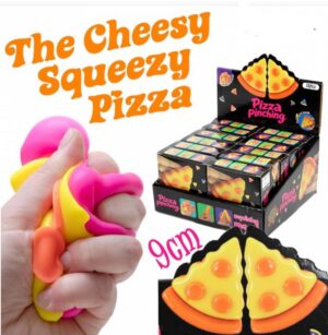Squishi/stressipall PIZZA cA 4X7 cm*