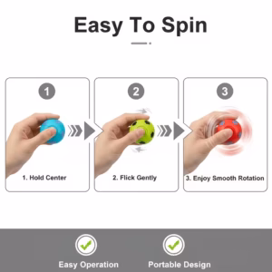 Spinner pall 1 tk juhuslik värv - Pilt 3