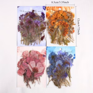 Kleebised Lilled mix ca 5,5 cm  200 tk (4 pakki) - Pilt 2
