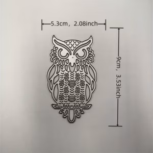 Lõiketera öökull 9,5x5,3 cm - Pilt 2