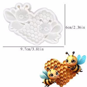 Silikoon vorm mesilased  9,7x6 cm - Pilt 2
