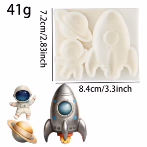 Silikoon vorm kosmos 7,2x8,4 cm - Pilt 2