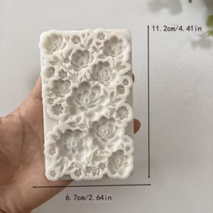 Silikoon vorm lillevorm 6,7x11 cm - Pilt 2