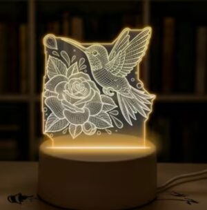 LED lamp 2D koolibri 2