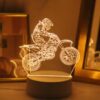 LED lamp 2D krossirattur