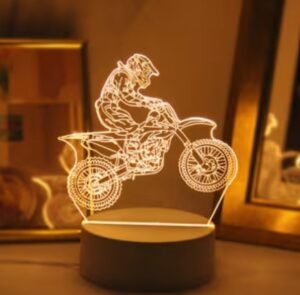 LED lamp 2D krossirattur