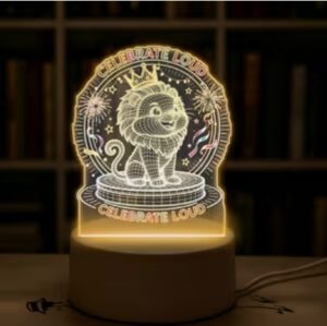 LED lamp 2D lõvi