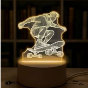LED lamp 2D rulataja