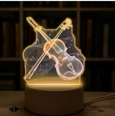 LED lamp 2D viiul