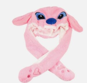 Liikuvate kõrvadega müts roosa Stitch - Pilt 2